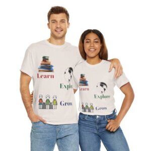 Men's Women's T-Shirt Teacher Tee Positive Message TShirt 6 Colors